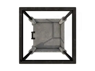 Gun Tower 5 Free low-poly 3D model