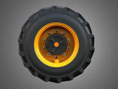 Markos Special Wheels and Tires MSWT -3 3D model