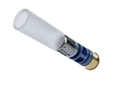 Rifled Slug Shotgun Ammo 3D model