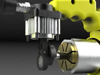 Mini Compressor 3D model