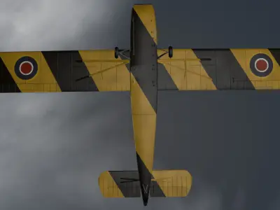 Waco Hadrian - RAF 3D model