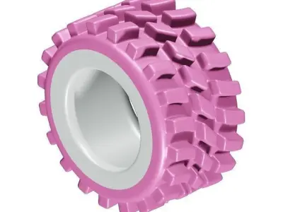 Baby Tyre Toy 3D model