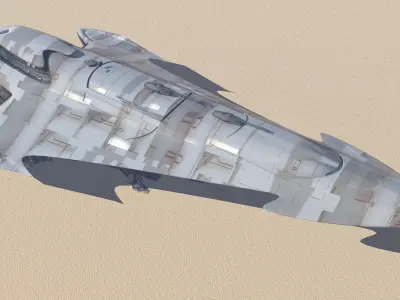 Proteus Cargo Ship 3D model