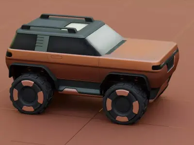 SV-700 RIGGED Free 3D model