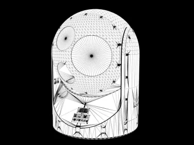 RASID gyro turret 3D model