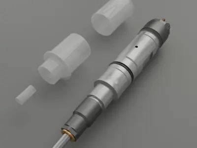 Common Rail Injector-CRIN2-16 Style Full Assembly 3D model