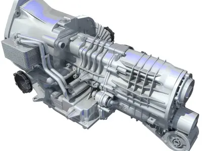 Transmission Cutaway Cayman 981 Boxster 3D model
