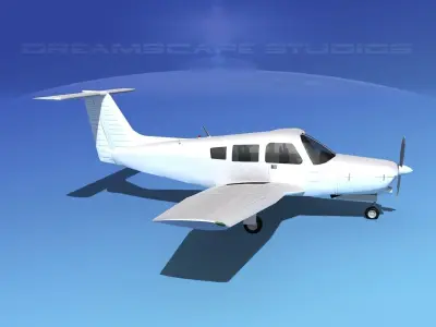 Piper Turbo Arrow III 3D model