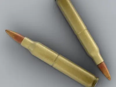 Gun Bullet 3D model