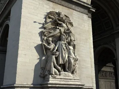 Arc De Triomphe Paris 3D model