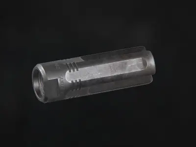 3P Eliminator-762 Flash Hider Low-poly 3D model