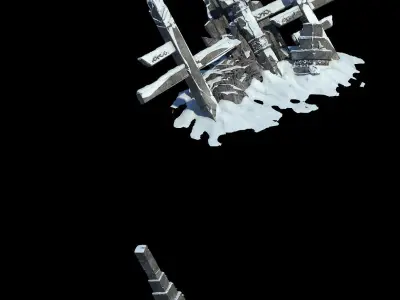 Public Map-Big Stone Stele-Extreme Cold 32 3D model