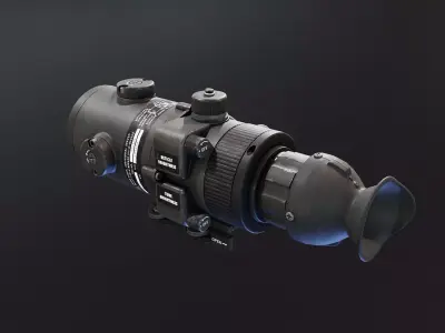 AN PVS4 Night Vision Low-poly 3D model