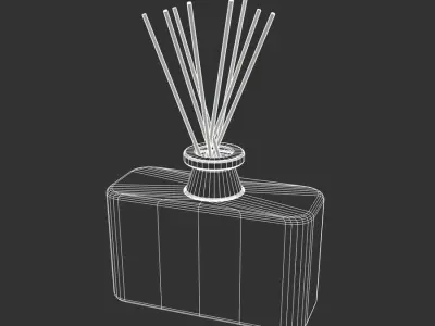  Glass Reed Diffuser Home Decor Model 