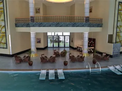 Indoor Hotel Pool 3D model