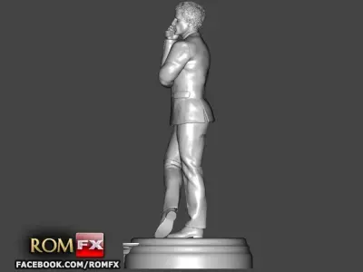 007 James Bond Daniel Craig - Printable Figure 3D print model