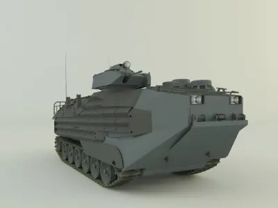AAV7A1 Assault Amphibious Vehicle 3D model