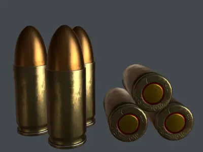 Bullet bullets Free 3D model