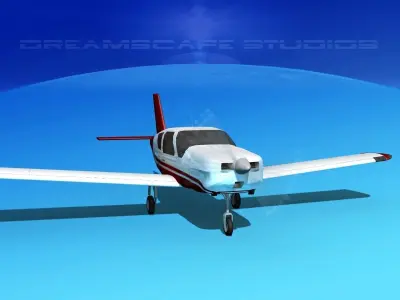 Socata TB-20 Trinidad V11 3D model