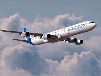 hogan wings A340-600 3D model