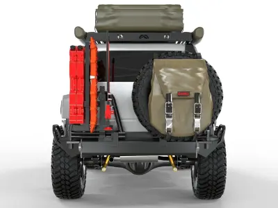 Hummer h3 Ecotechne Edition  3D model