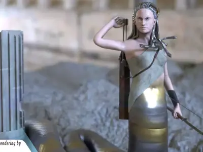 Medusa Amiibo Free 3D print model