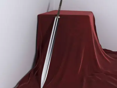 Simple Sword Free 3D model