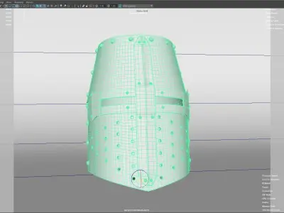 Templar Helm Free 3D model