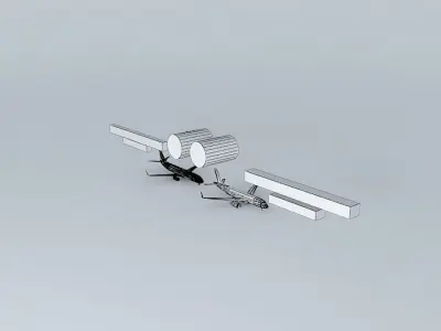 EuroAmerican Airbus A320neo Free 3D model