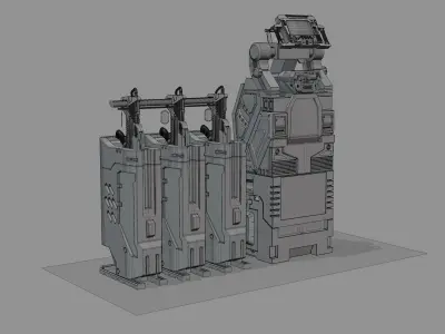 Rifle Charger 3D model