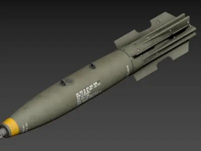 MK-82 SNAKEYE 3D model