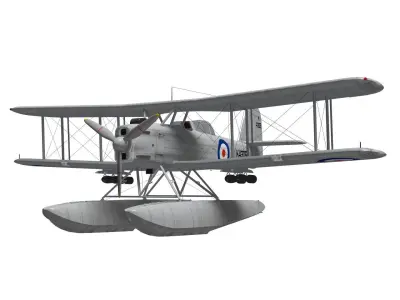 Fairey SeaFox 3D model