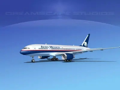 Boeing 787-8 Aeromexico 3D model