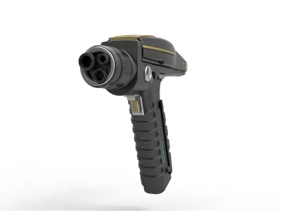 Phaser pistol from Star Trek Discovery TV series 3D model