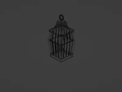 Handheld Lantern Free Free low-poly 3D model