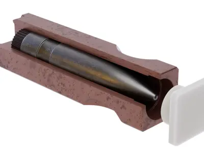 47 33 DM11 Caseless Bullet 3D model