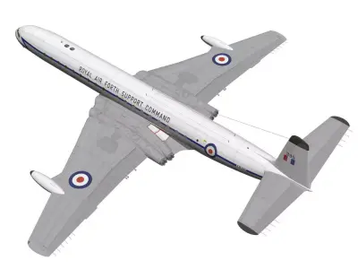 de Havilland DH106 Comet MkIVC 3D model