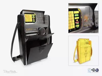 Sci-Fi Medical Tricoder  3D model