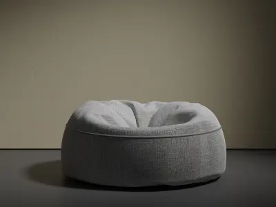 bean buff chair Free 3D model