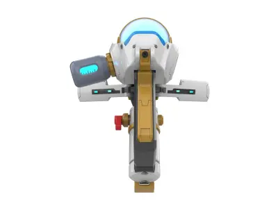 Mei Blaster - Overwatch - Commercial - Printable - STL 3D print model