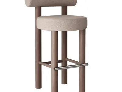 Bar Chair Gropius CS2 Free 3D model