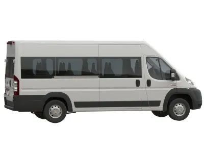 RAM PROMASTER 3500 Window Van 159 MAXI 3D model