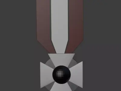 Basic Medal Free 3D model