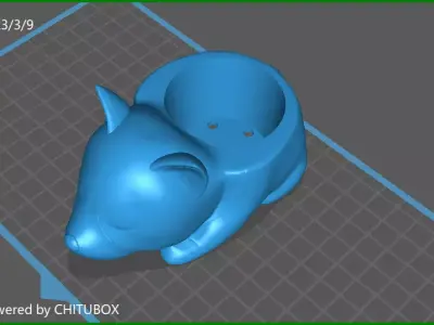 flower vase Free 3D model