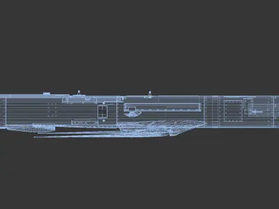 AGM-84K SLAM ER 3D model