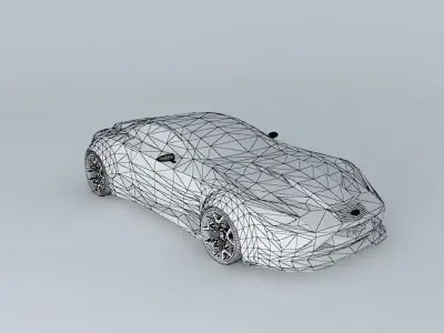 Sport car NEG SLN Free 3D model