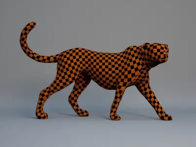 Cheetah 3D model