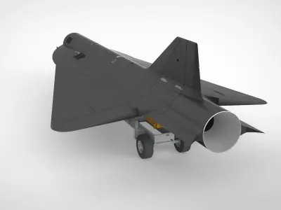 lockheed D-21 3D model