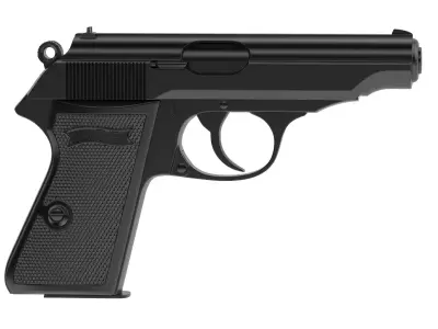 Walther PP PEG Model 48 3D model