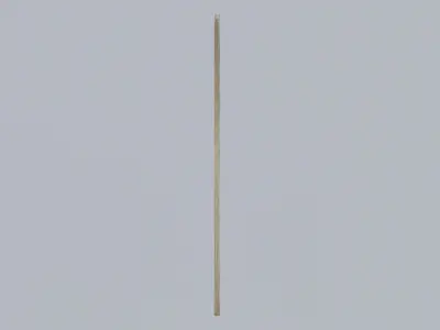 Antique 1739 Ebenezer Erskine Sermon Leaflet Low-poly 3D model